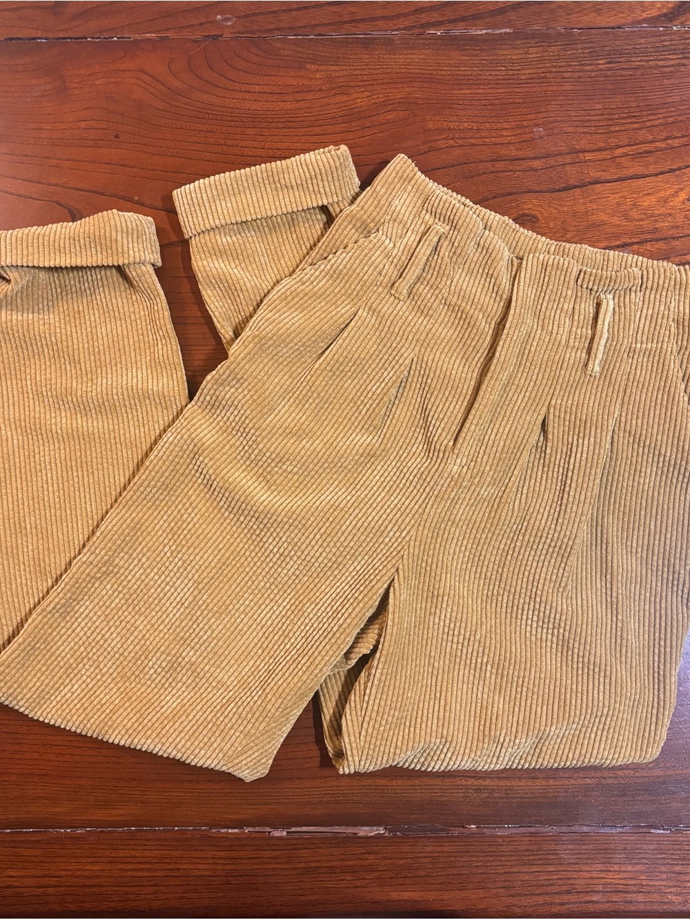 Mustard Corduroy Pants